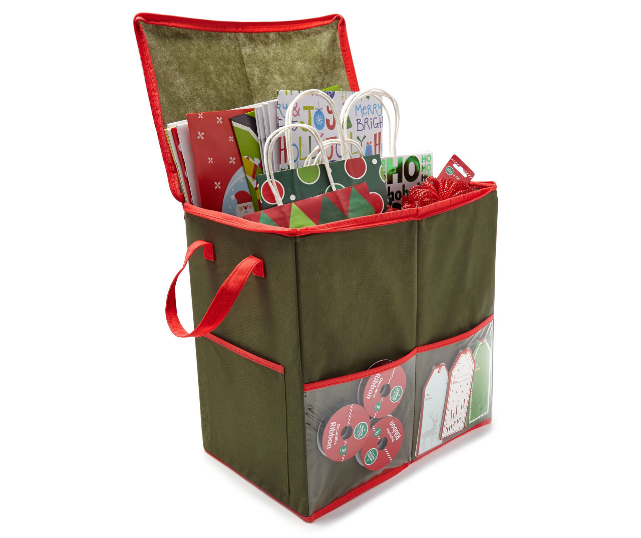 Christmas gift bag storage sale