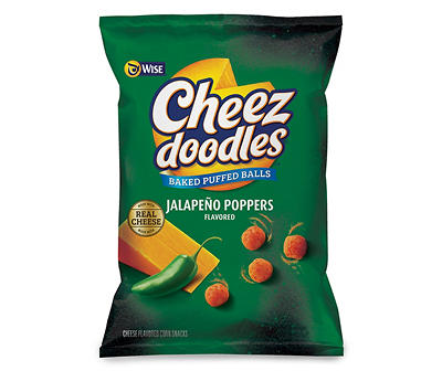 Cheez Doodles Jalapeno Poppers Baked Puffed Balls, 4 Oz.