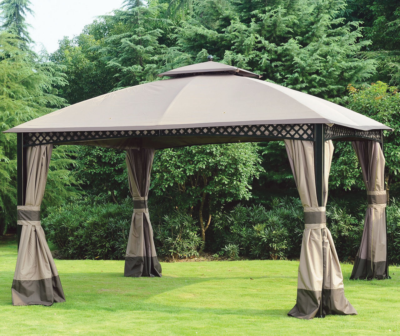 Wilson Fisher Windsor Gazebo with Netting 10 x 12 Big Lots