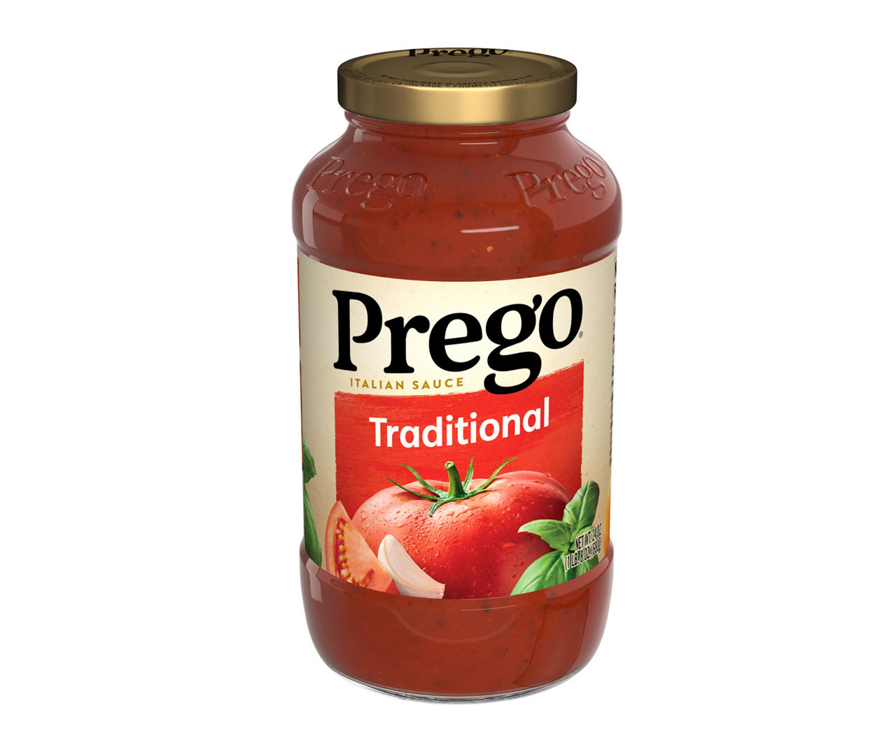 Prego® Pasta Sauce, Italian Tomato Sauce With Roasted Garlic & Parmesan  Cheese, 24 Oz Jar, Pasta Sauce