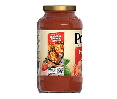 Prego Traditional Pasta Sauce, 24 oz Jar