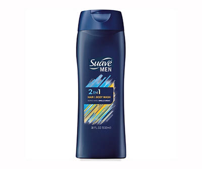 Suave Suave Men Hair and Body Wash 2 in 1 18 oz | Big Lots