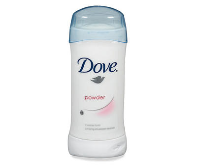 Dove Powder 24H Invisible Solid Antiperspirant Deodorant 2.6 oz. Stick