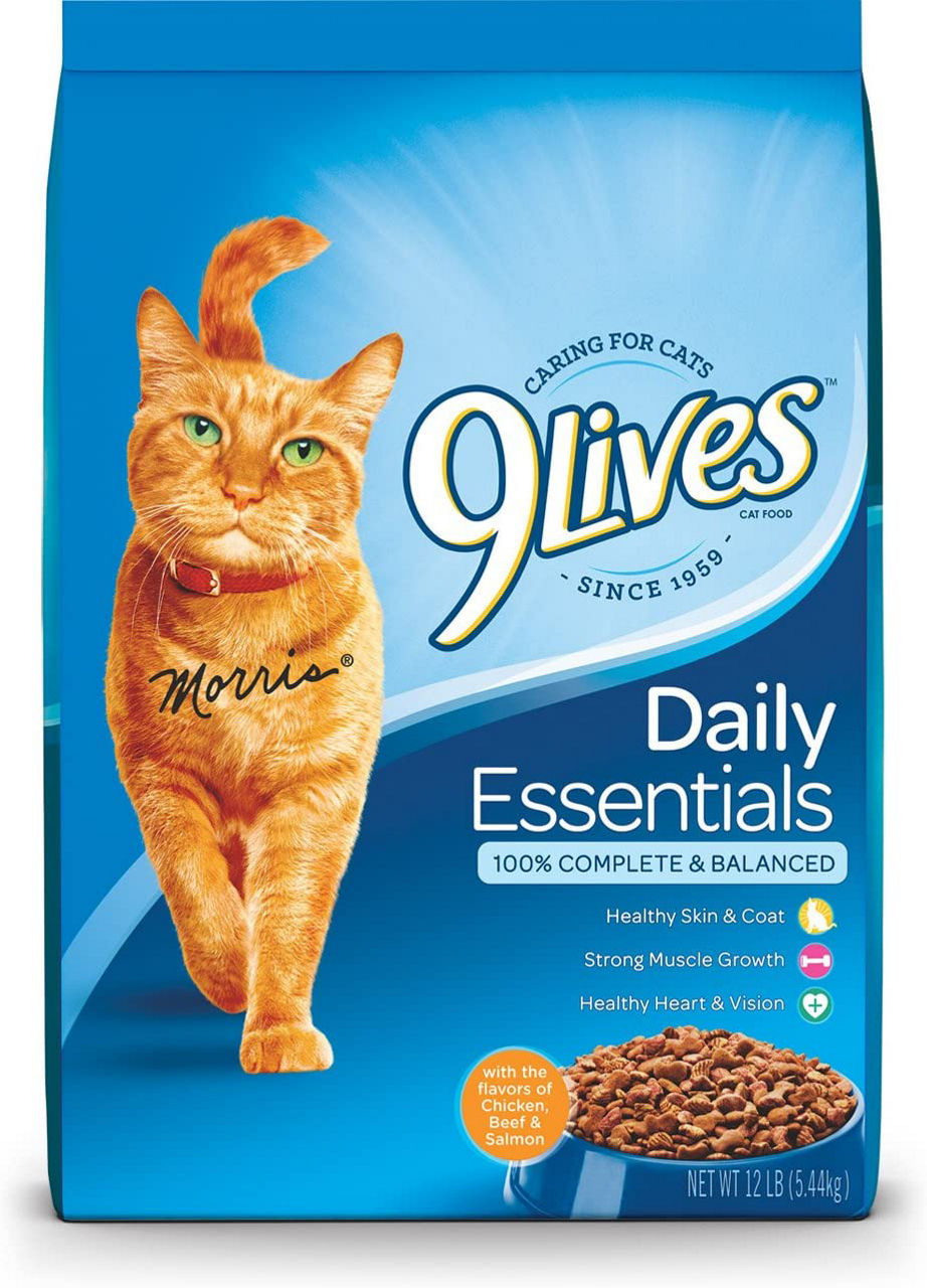 9 Lives Daily Essentials Dry Cat Food, 13.2 Lbs.