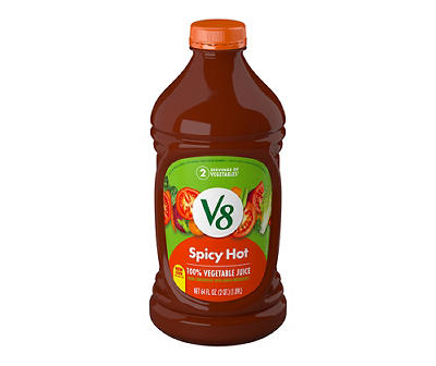 Spicy Hot Vegetable Juice, 64 oz.