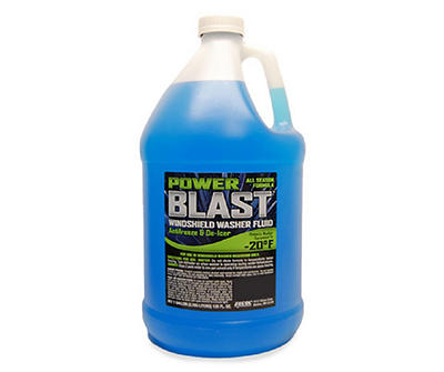 Power Blast All Season Windshield Washer Fluid, 1 Gallon