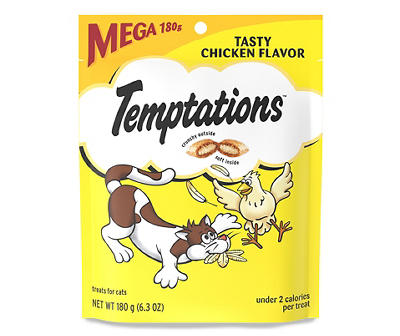 Temptations Tasty Chicken Flavor Cat Treats 6.3 oz. Pouch