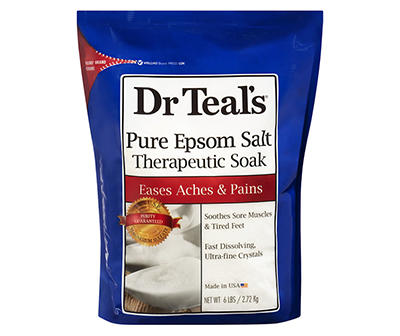 Pure Epsom Salt Therapeutic Soak, 6 Lbs.