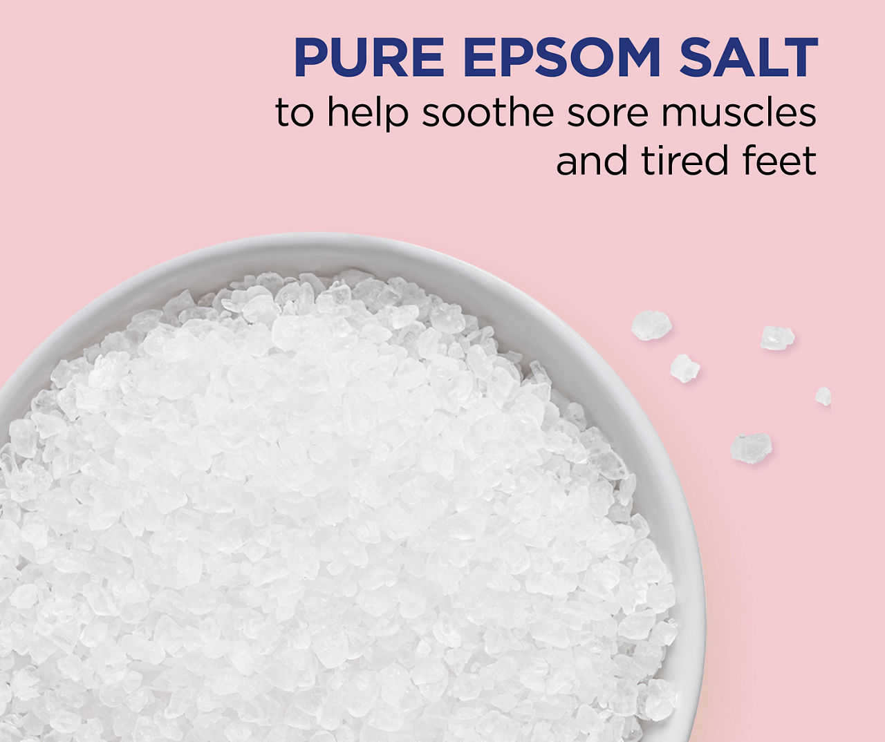 Pure Epsom Salt Therapeutic Soak, 6 Lbs.