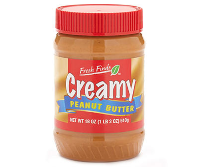 Creamy Peanut Butter, 18 Oz.