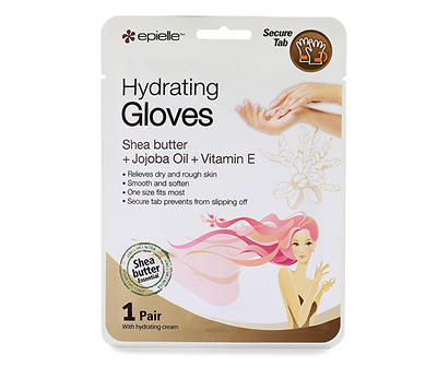 Hydrating Gloves with Shea Butter, 1-Pair