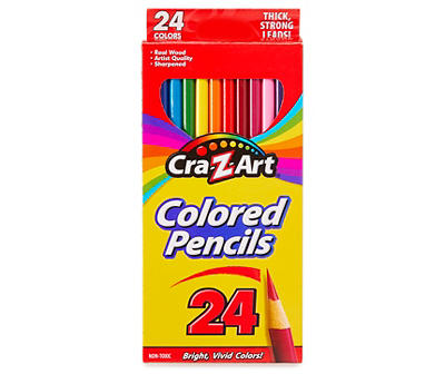 Colored Pencils, 24-Pack