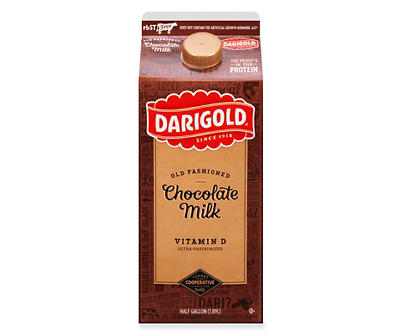 Darigold® Old-Fashioned Chocolate Milk 0.5 gal. Carton