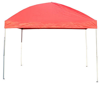Red Pop-Up Sun Shelter, (10' x 8')