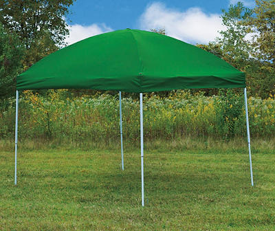 Green Pop-Up Sun Shelter, (10' x 8')