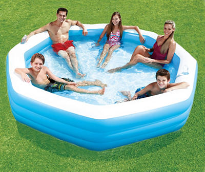 10' Octagonal Inflatable Family Pool