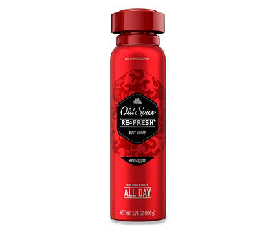 Old Spice Red Zone Swagger Scent Body Spray for Men, 3.75 oz.