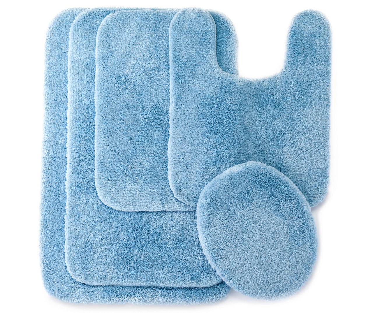 Living Colors Sky Blue Bath Rugs Big Lots