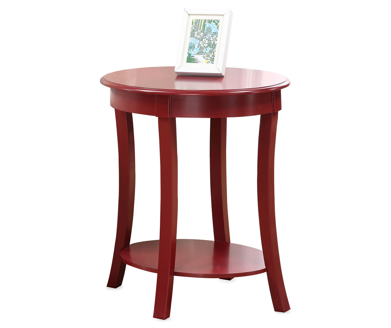 Red Oval Side Table Big Lots