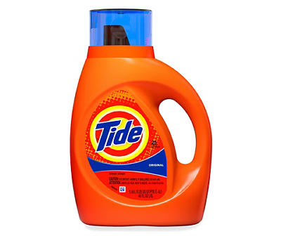 Tide Liquid Laundry Detergent, Original, 25 Loads 40 fl oz