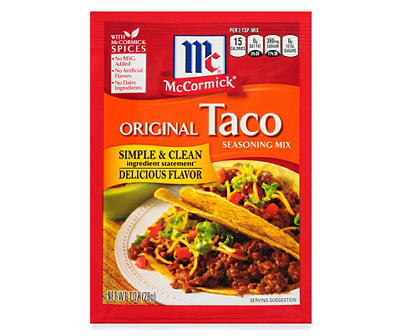McCormick Original Taco Seasoning Mix 1 oz