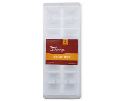 Great Gatherings Ice Cube Trays, 2-Pack