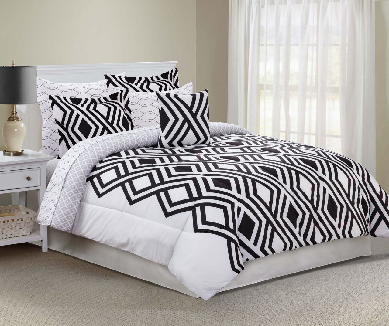 Just Home Pippa Reversible Comforter Sets | Big Lots