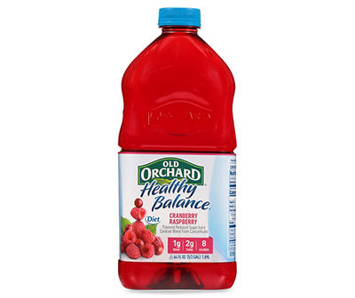Old Orchard Healthy Balance Diet Cranberry Raspberry Juice Cocktail 64 fl oz