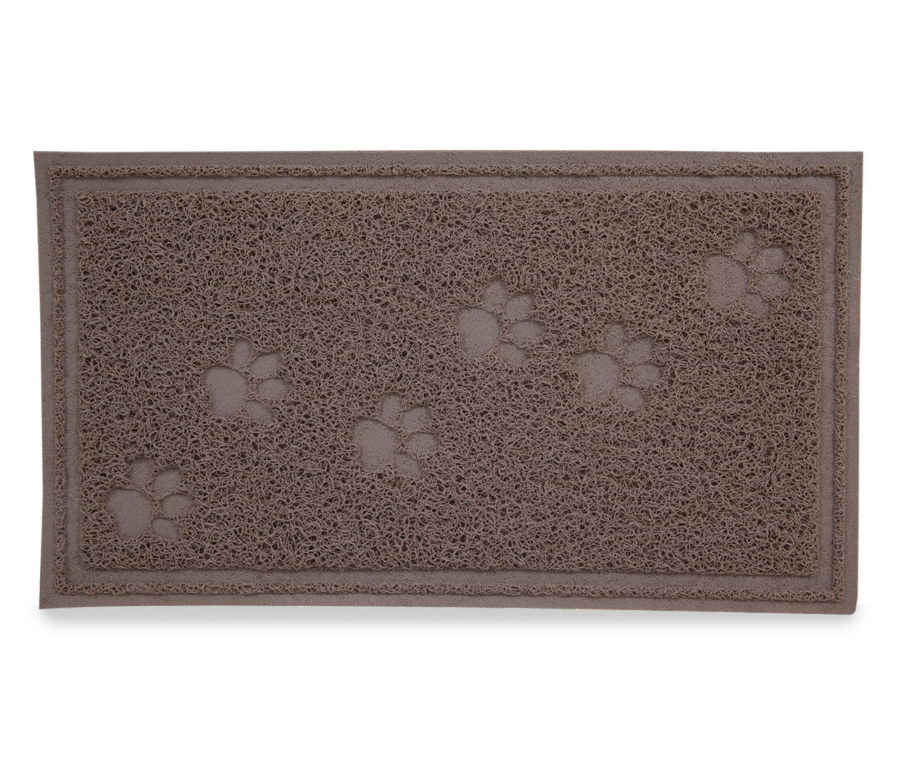 Pawkin, Cat Litter Mat With Litter Lock Mesh Design, Extra Large, Gray 