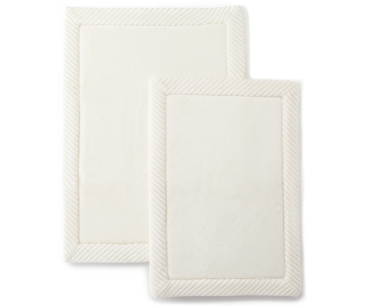 Aprima Luxe Vanilla Ice Memory Foam Bath Mats Big Lots