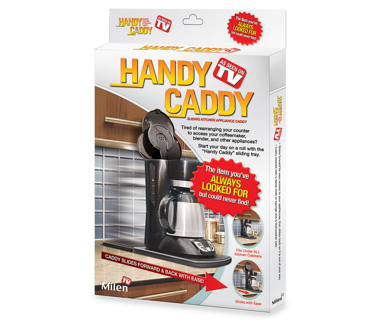 As Seen On TV Handy Caddy Sliding Counter Tray