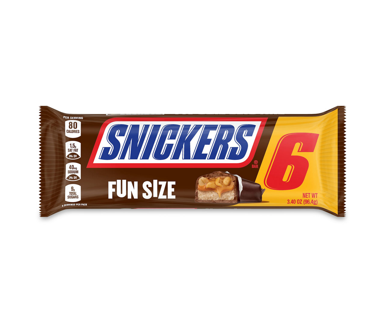 Snickers Fun Size 6 Pack