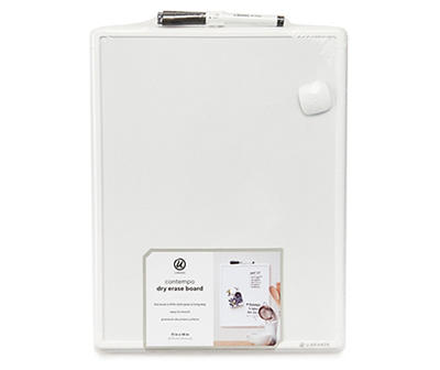 Contempo Magnetic Dry Erase Board with Marker & Magnet