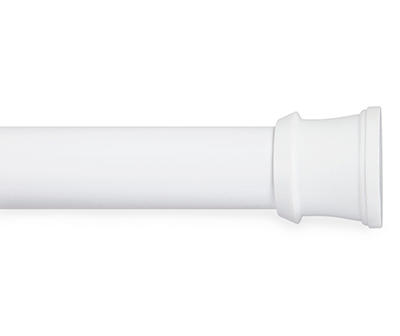 White Fashion Shower Rod, (24" - 40")