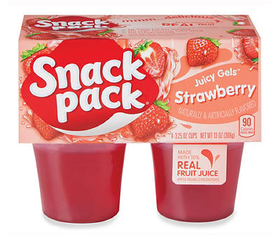 Strawberry Jello, 4-Pack