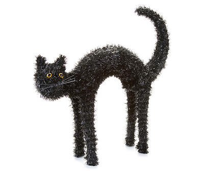 Black Tinsel Cat