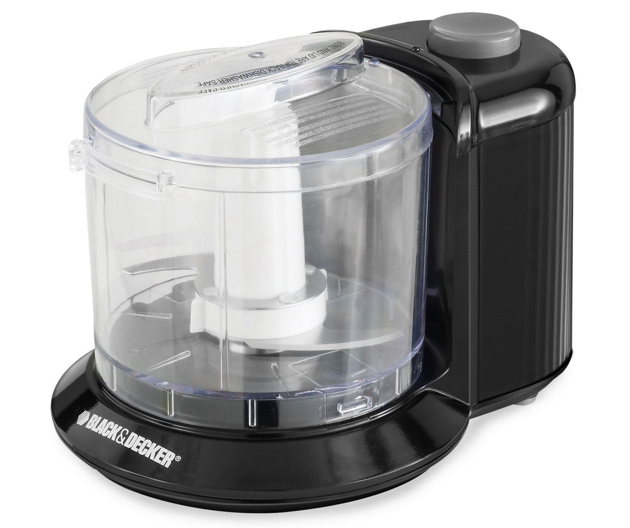 Black+Decker One-Touch Electric Food Chopper, Black