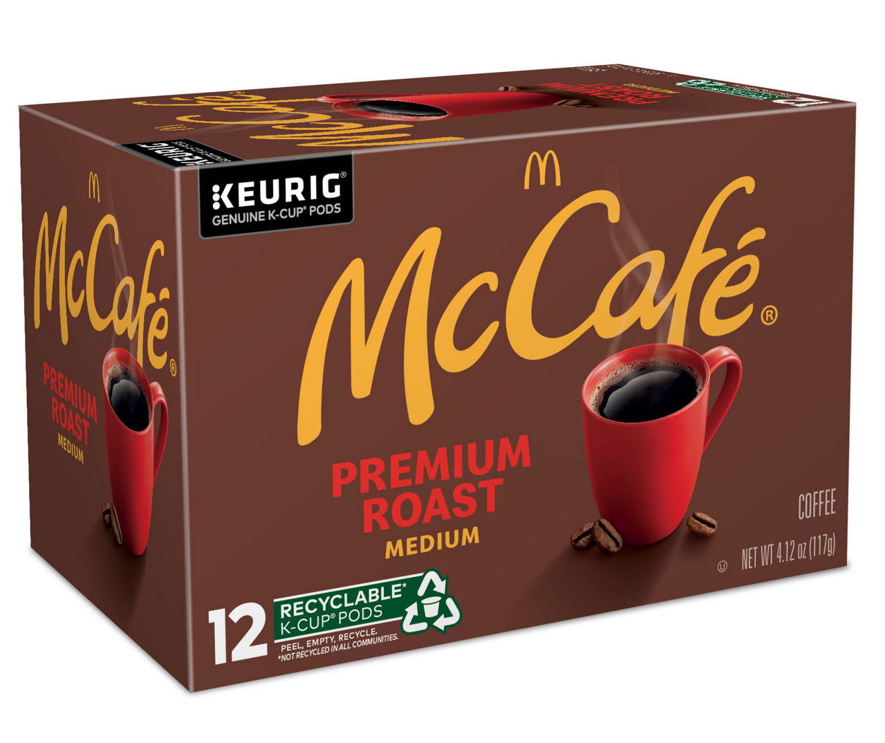 McCafe Premium Roast Medium Roast Single Serve Coffee K Cups