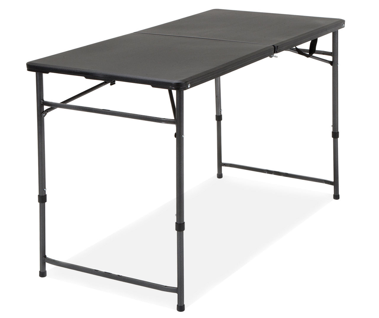 Cosco Black Center Folding Table, (4') | Big Lots