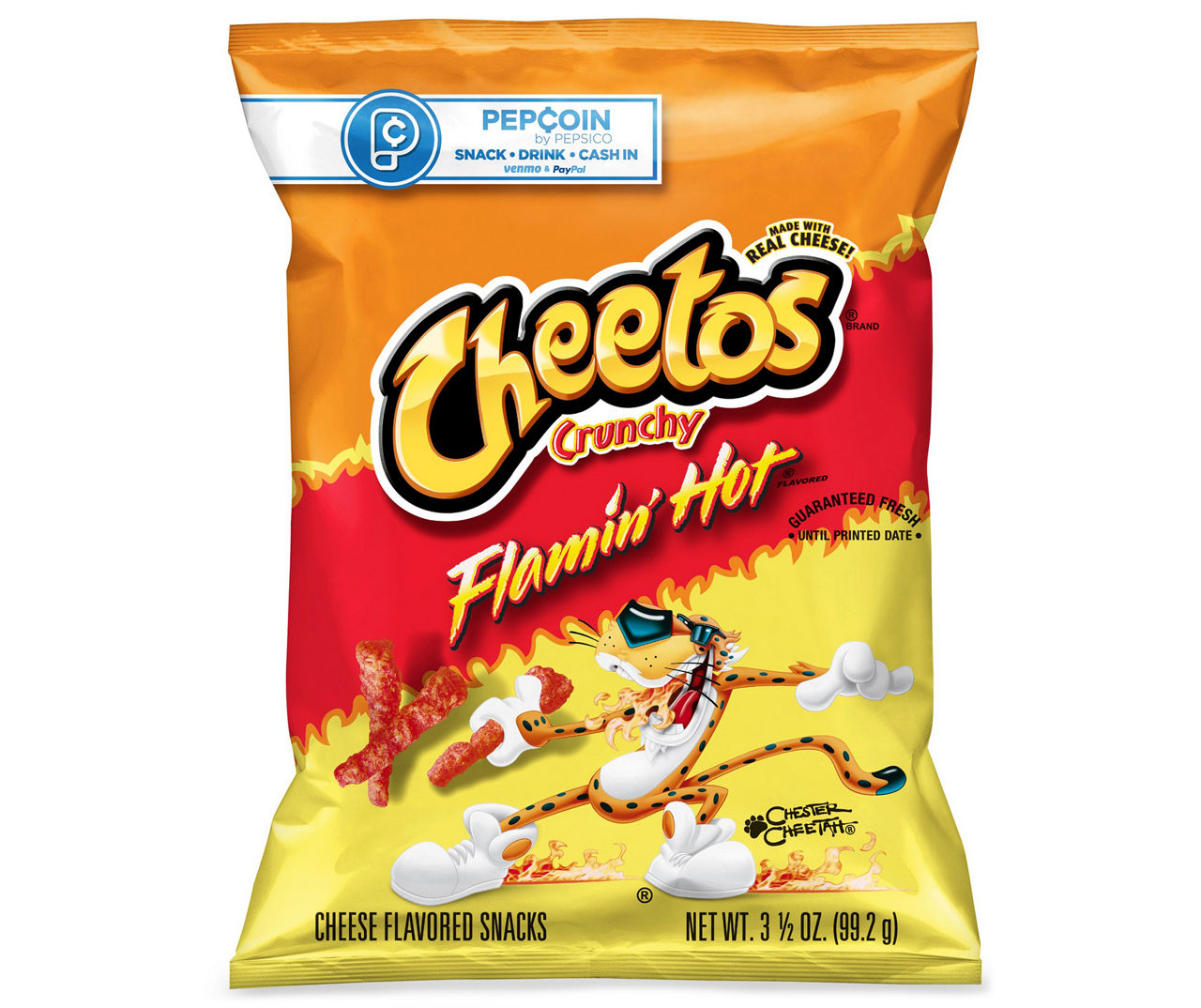 Save on Cheetos Crunchy Cheese Flavored Snacks Flamin' Hot Order Online  Delivery