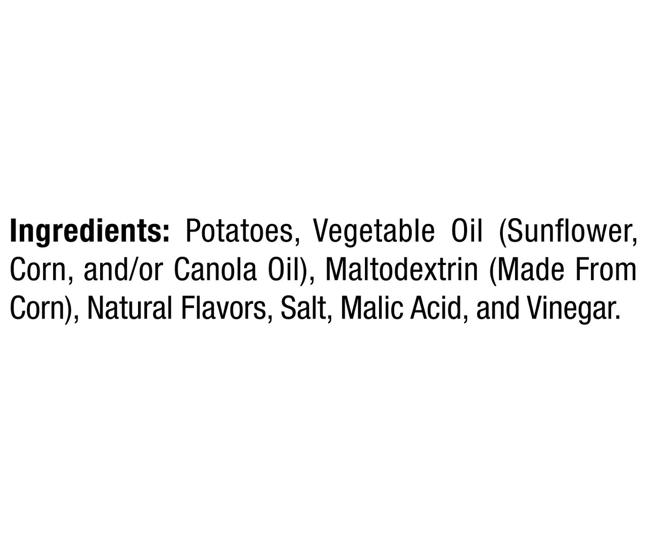 Lay's Potato Chips Salt & Vinegar Flavored 7 3/4 Oz