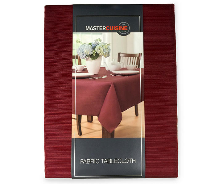 Master Cuisine Sauvignon Fabric Tablecloths and Placemats