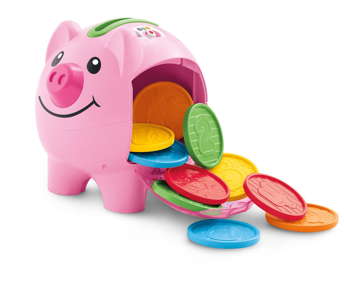 Kids Piggy Bank Money Fisher-Price Laugh And Learn Smart Stages Birthday Gift 