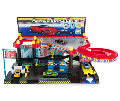 4 Storey City Car Park Auto Parking Garage Children's Car Play Set Toy Xmas Gift 