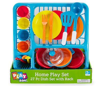 Dish & Drying Rack 27-Piece Play Set
