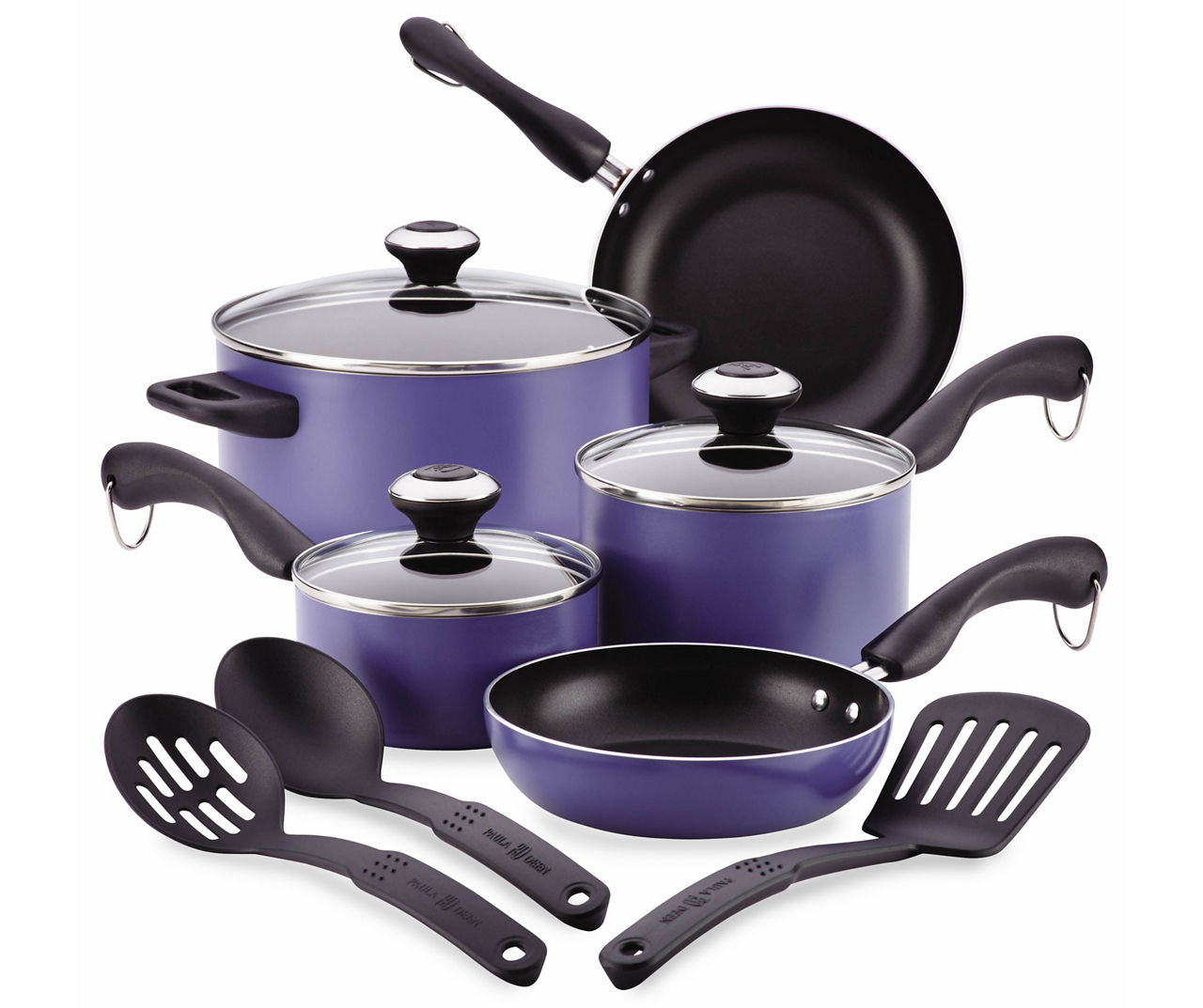Have to have it. Paula Deen Aluminum Savannah Collection 17 pc. Cookware Set  - Blueberry $159.99