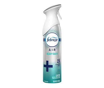 Febreze Odor-Fighting Air Freshener, Heavy Duty Crisp Clean, 8.8 fl oz