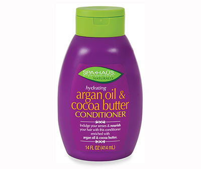 Argan Oil & Cocoa Butter Moisturizing Conditioner, 14 Fl. Oz.