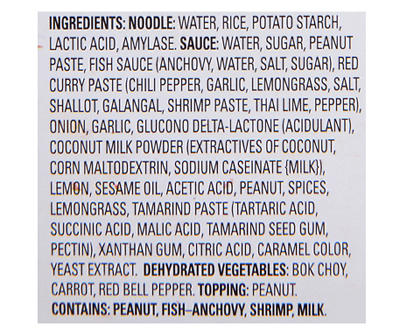 Thai Kitchen® Thai Peanut Rice Noodle Cart, 9.77 oz