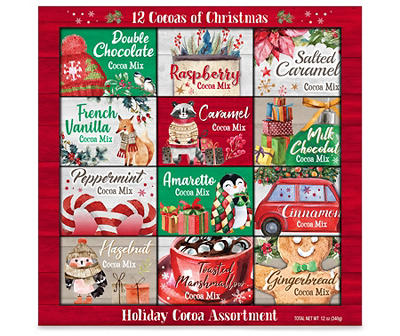 Cocoas of Christmas 12-Pack Mix